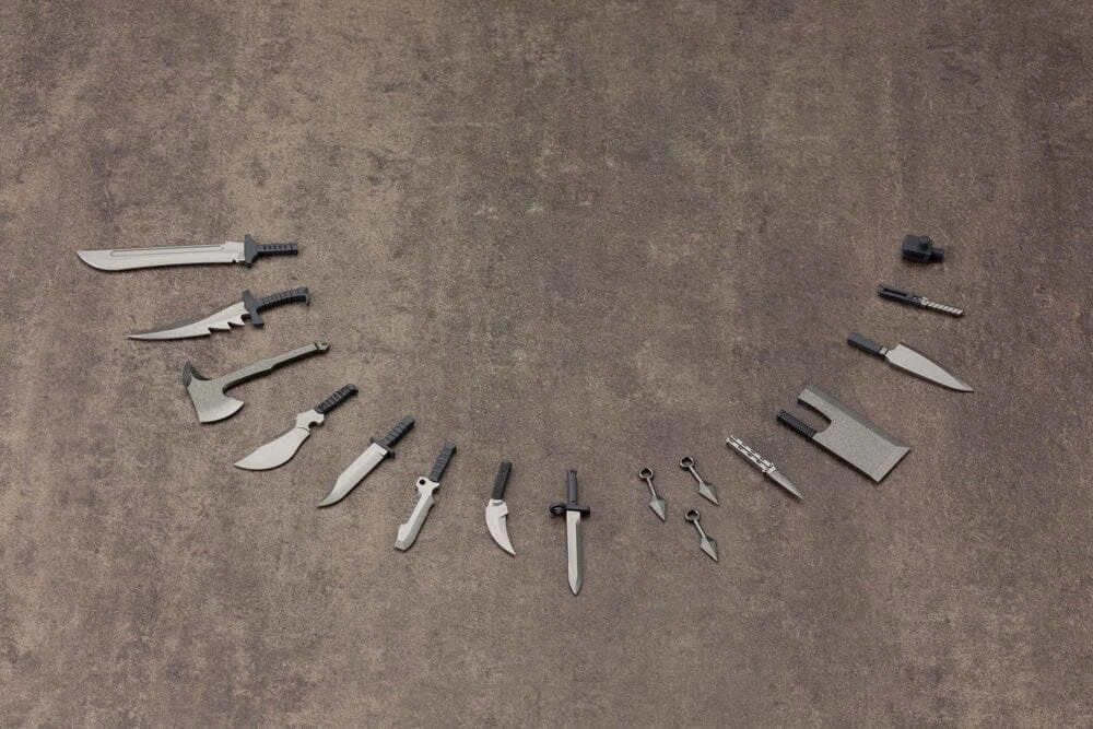 M.S.G. Modeling Support Goods Weapon Unit 34 Knife Set 4 M.S.G. Modeling Support Goods Weapon Unit 34 Knife Set - Image 2