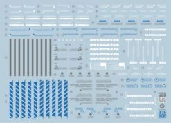 D21 PG Unicorn Gundam (Blue) Perfectibility & Divine Expansion Set Decal Sheet 11 D21 PG Unicorn Gundam (Blue) Perfectibility & Divine Expansion Set Decal Sheet -Model Figures Shop 06 60 D21UnicornGundamPerfectibilityBLUE 4