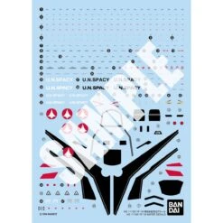 Bandai Macross Plus HG YF-19 Isamu Daison Machine 1/100 Scale Water Decal Sheet
