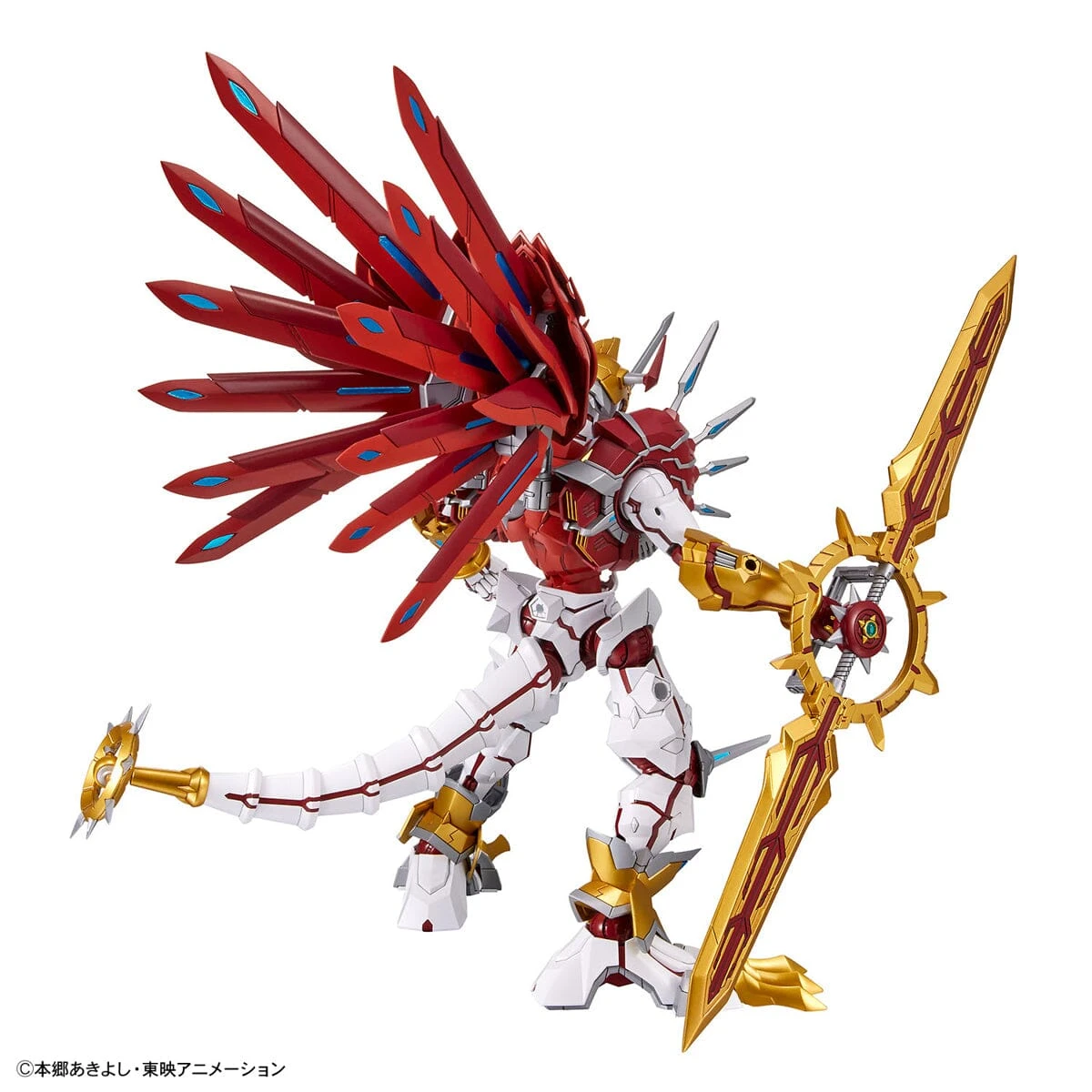 Bandai Digimon Savers Figure-rise Standard Amplified ShineGreymon Model Kit 7 Bandai Digimon Savers Figure-rise Standard Amplified ShineGreymon Model Kit - Image 5