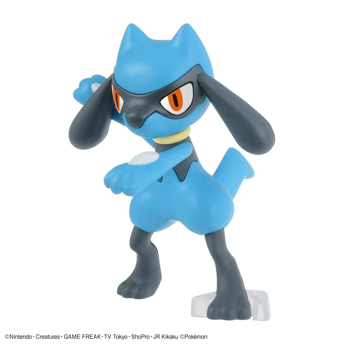 Bandai Pokemon Plamo Collection #44 Riolu & Lucario Model Kit 7 Bandai Pokemon Plamo Collection #44 Riolu & Lucario Model Kit - Image 5