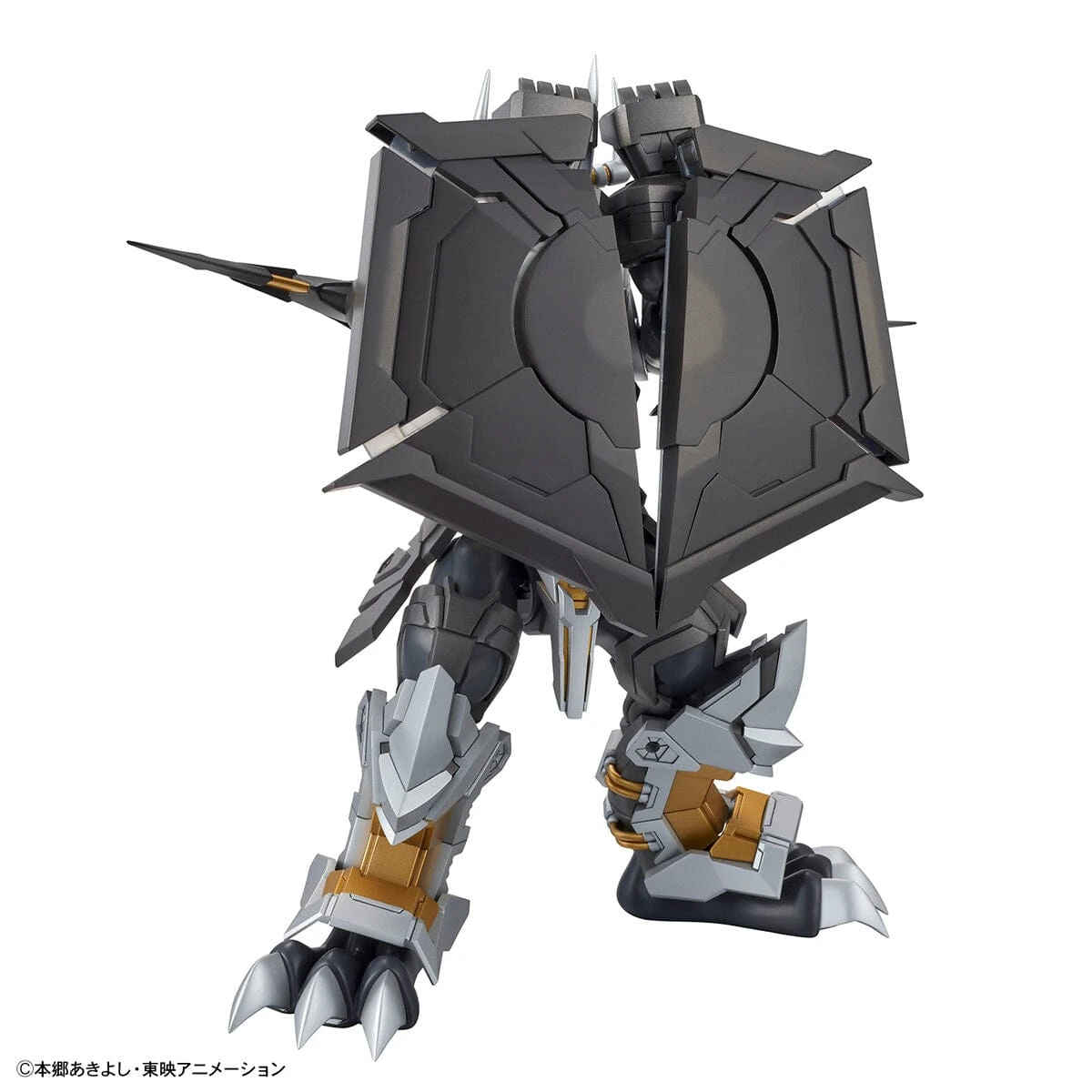 Bandai Digimon Adventure 02 Figure-rise Standard Amplified Wargreymon (Black Ver.) Model Kit 9 Bandai Digimon Adventure 02 Figure-rise Standard Amplified Wargreymon (Black Ver.) Model Kit - Image 7