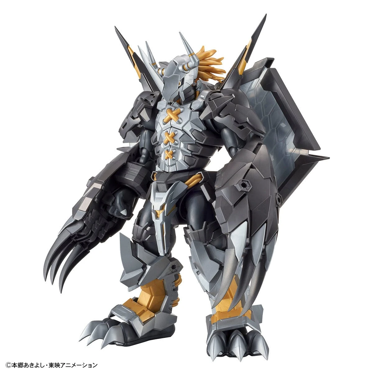 Bandai Digimon Adventure 02 Figure-rise Standard Amplified Wargreymon (Black Ver.) Model Kit 10 Bandai Digimon Adventure 02 Figure-rise Standard Amplified Wargreymon (Black Ver.) Model Kit - Image 8