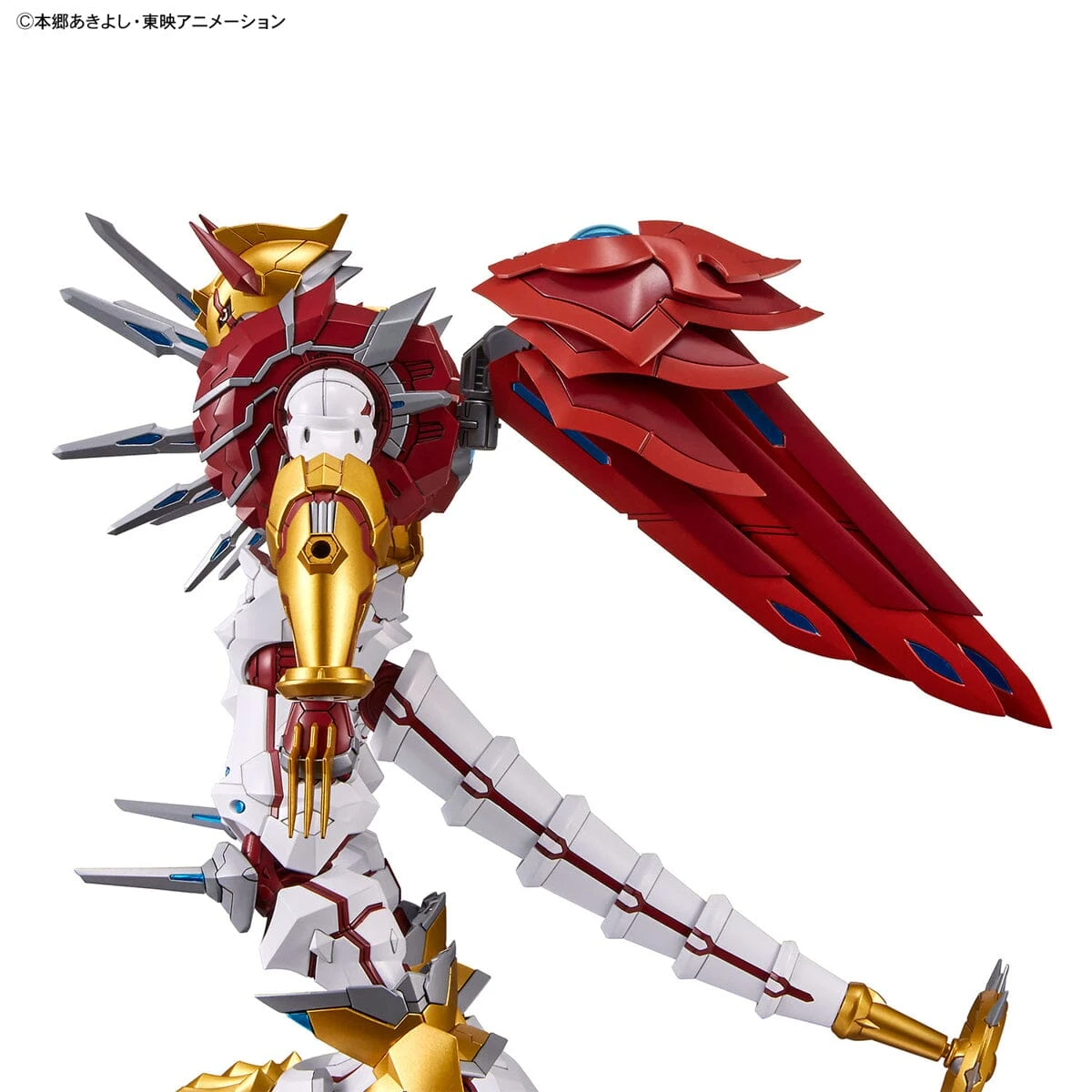 Bandai Digimon Savers Figure-rise Standard Amplified ShineGreymon Model Kit 10 Bandai Digimon Savers Figure-rise Standard Amplified ShineGreymon Model Kit - Image 8