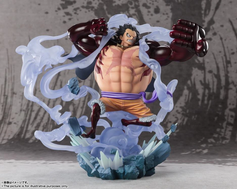 Bandai One Piece FiguartsZERO Extra Battle Monkey D. Luffy (Gear 4) Battle Of Monsters On Onigashima 5 Bandai One Piece FiguartsZERO Extra Battle Monkey D. Luffy (Gear 4) Battle Of Monsters On Onigashima - Image 3
