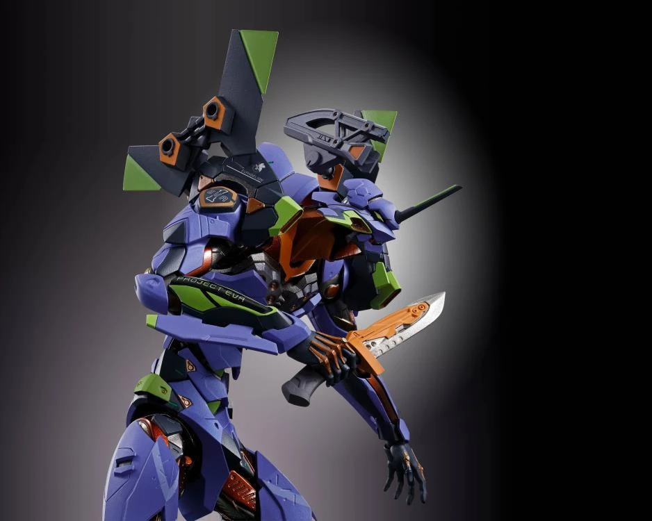 Bandai Neon Genesis Evangelion Metal Build EVA Unit-01 Test Type 4 Bandai Neon Genesis Evangelion Metal Build EVA Unit-01 Test Type - Image 2