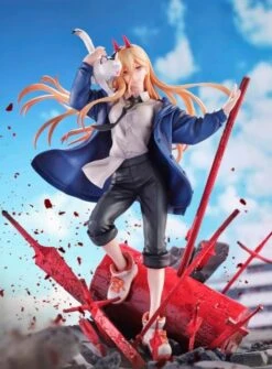 Chainsaw Man S-Fire Power & Meowy 1/7 Scale Figure -Model Figures Shop 3020bfb1 3f8b 4d25 9af4 4be97fcb8225