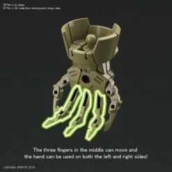 Bandai 30MM CIELNOVA OPTION ARMOR FOR ELITE OFFICER (DARK GREEN) -Model Figures Shop 30mm cielnova option armor for elite officer dark green 03