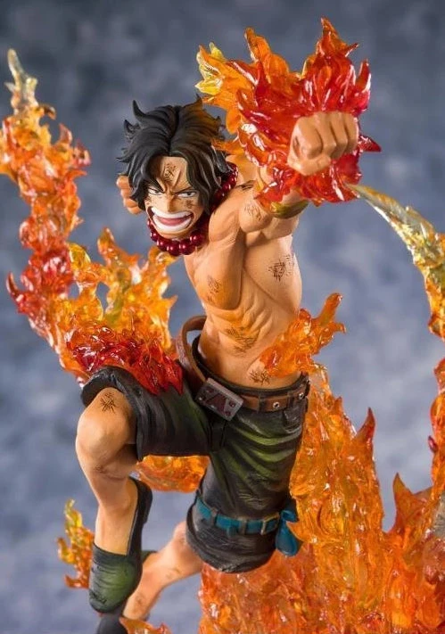Bandai One Piece FiguartsZERO Portgas D. Ace (Commander Of The Whitebeard 2nd Division) 3 Bandai One Piece FiguartsZERO Portgas D. Ace (Commander Of The Whitebeard 2nd Division)