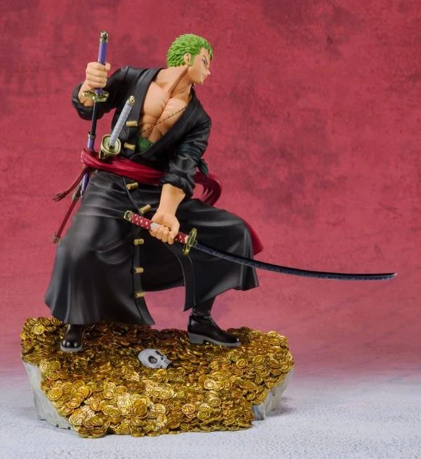 Bandai One Piece FiguartsZERO Roronoa Zoro (WT100 Commemorative: Daikaizoku Hyakkei) 8 Bandai One Piece FiguartsZERO Roronoa Zoro (WT100 Commemorative: Daikaizoku Hyakkei) - Image 6