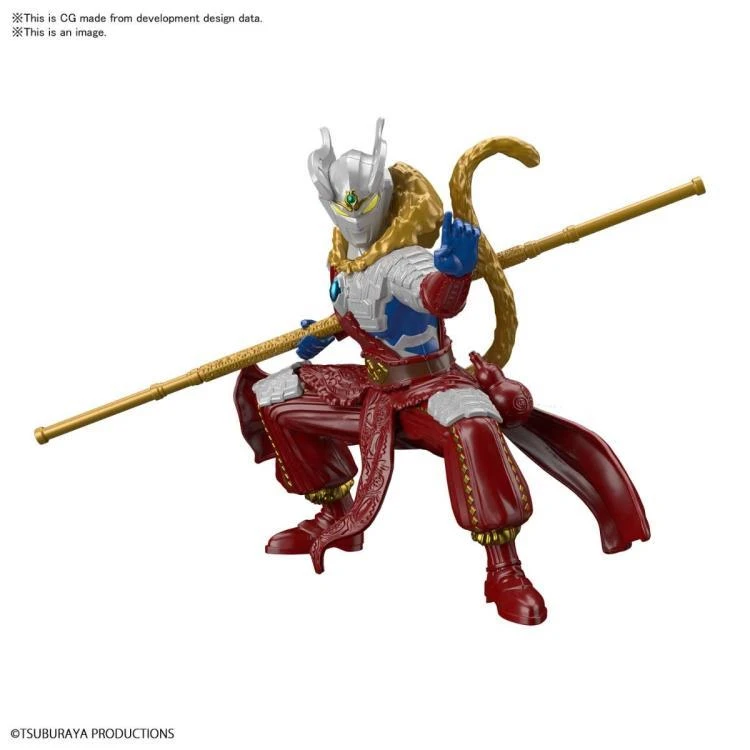 Bandai Ultraman Armour Of Legends Ultraman Zero (Wukong Armour) Model Kit 4 Bandai Ultraman Armour Of Legends Ultraman Zero (Wukong Armour) Model Kit - Image 2