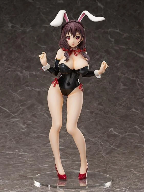 KonoSuba B-Style Yunyun (Bare Leg Bunny Ver.) 1/4 Scale Figure 4 KonoSuba B-Style Yunyun (Bare Leg Bunny Ver.) 1/4 Scale Figure - Image 2