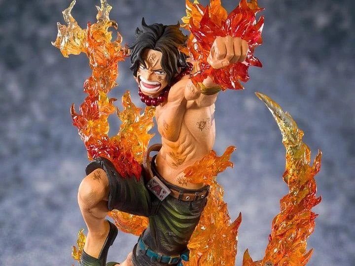 Bandai One Piece FiguartsZERO Portgas D. Ace (Commander Of The Whitebeard 2nd Division) 6 Bandai One Piece FiguartsZERO Portgas D. Ace (Commander Of The Whitebeard 2nd Division) - Image 4