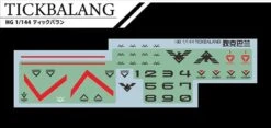C85 TWFM HG Aerial Rebuild / Pharact / Heindree / Zowort / Tickbalang Decal Sheet -Model Figures Shop C85TWFMHGGundamAerialRebuid 15 1