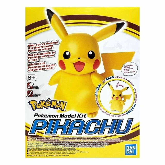 Bandai Pokemon Pikachu Model Kit 4 Bandai Pokemon Pikachu Model Kit - Image 2