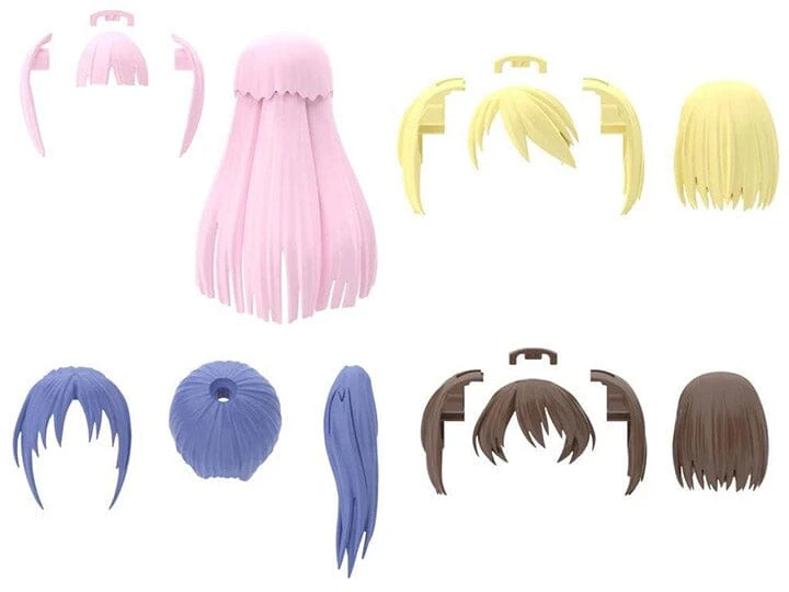 Bandai 30 Minutes Sisters Option Hair Style Parts Vol. 6 Set Of 4 Accessory Kits 3 Bandai 30 Minutes Sisters Option Hair Style Parts Vol. 6 Set Of 4 Accessory Kits