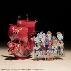 Bandai One Piece Grand Ship Collection Thousand Sunny FILM RED Commemorative Color Ver. -Model Figures Shop bans63714 8