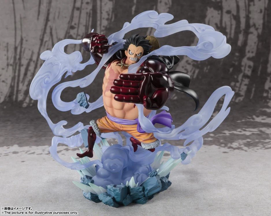 Bandai One Piece FiguartsZERO Extra Battle Monkey D. Luffy (Gear 4) Battle Of Monsters On Onigashima 4 Bandai One Piece FiguartsZERO Extra Battle Monkey D. Luffy (Gear 4) Battle Of Monsters On Onigashima - Image 2