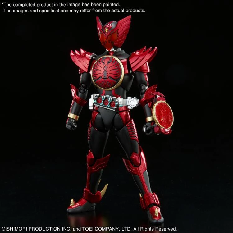 Bandai Kamen Rider OOO Figure-rise Standard Kamen Rider OOO (Tajadoru Combo) Model Kit 4 Bandai Kamen Rider OOO Figure-rise Standard Kamen Rider OOO (Tajadoru Combo) Model Kit - Image 2