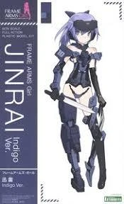Kotobukiya Frame Arms Girl Jinrai Indigo Version Plastic Model Kit 4 Kotobukiya Frame Arms Girl Jinrai Indigo Version Plastic Model Kit - Image 2