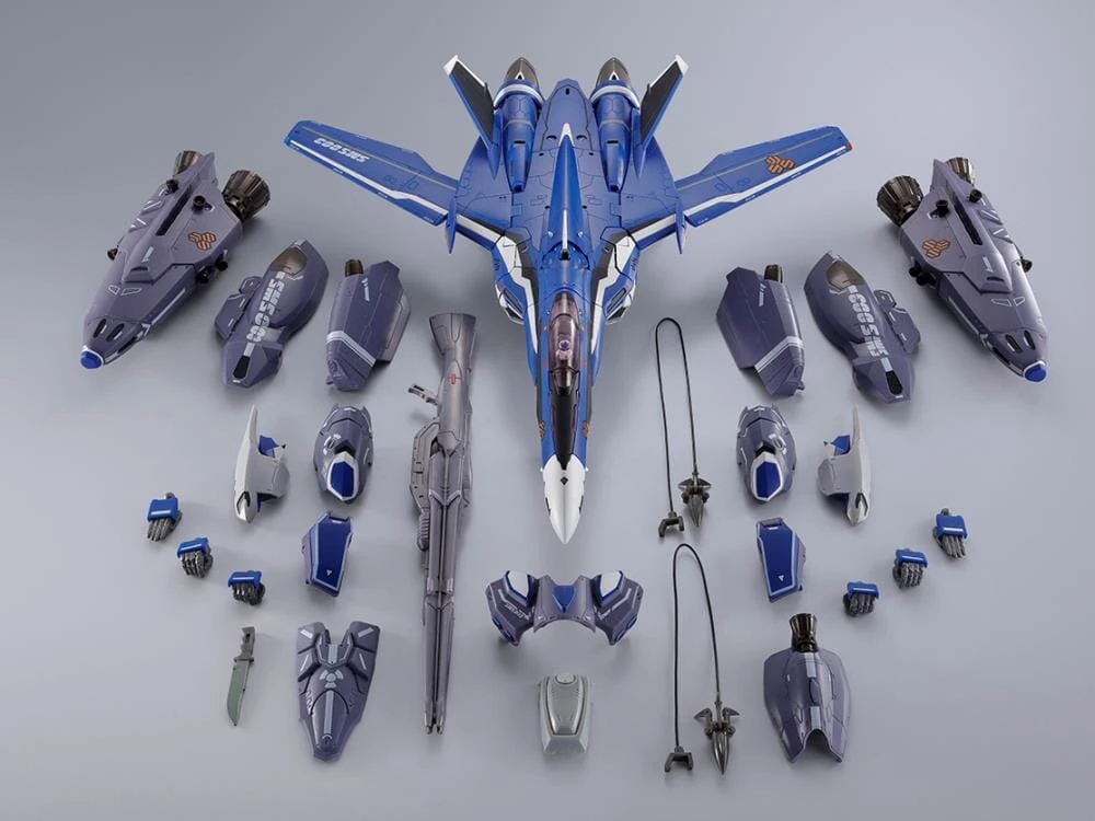Bandai Macross Frontier DX Chogokin VF-25G Super Messiah Valkyrie (Michael Blanc Machine) Revival Ver. 18 Bandai Macross Frontier DX Chogokin VF-25G Super Messiah Valkyrie (Michael Blanc Machine) Revival Ver. - Image 16