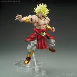 Legendary Super Saiyan Broly "Dragon Ball Z", Bandai Figure-Rise Standard 11 Legendary Super Saiyan Broly "Dragon Ball Z", Bandai Figure-Rise Standard -Model Figures Shop frs broly 02