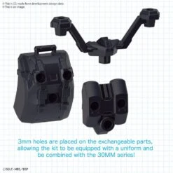 Bandai GIRL GUN LADY & 30MS (30 MINUTES SISTERS) COMPATIBLE OPTIONAL PARTS SET -Model Figures Shop ggl 30ms compatible optionparts 05 enth