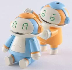 Hasegawa CW16 Small Mechatromate No.01 Light Blue & Orange -Model Figures Shop hsgcw16 6