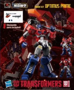 Bandai 01 Optimus Prime (Attack Mode) "Transformers", Flame Toys Furai Model -Model Figures Shop pre order poster S