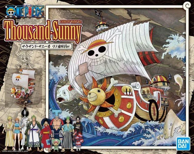 Bandai One Piece Sailing Ship Collection Thousand Sunny (Wano Country Ver.) Model Kit 4 Bandai One Piece Sailing Ship Collection Thousand Sunny (Wano Country Ver.) Model Kit - Image 2