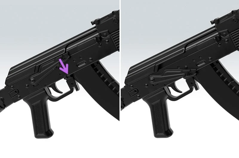 TomyTec Little Armory 1/12 LA060 AK74M Type Assault Rifle 9 TomyTec Little Armory 1/12 LA060 AK74M Type Assault Rifle - Image 7