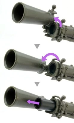 TomyTec Little Armory 1/12 LA073 84mm M2 Type Recoilless Rifle -Model Figures Shop tmt31536 6