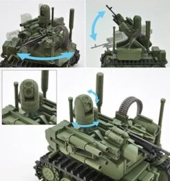 TomyTec Little Armory 1/12 LD037 UGV Armed Robot System -Model Figures Shop tmt31878 8